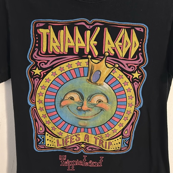 Hot Topic Trippie Redd “Life’s a Trip” Black T-shirt Size Small - Picture 2 of 4